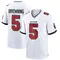 Men's Jack Browning Tampa Bay Buccaneers Jersey - Game White