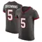 Men's Jack Browning Tampa Bay Buccaneers Pewter Alternate Vapor Jersey - Elite