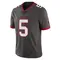 Men's Jack Browning Tampa Bay Buccaneers Pewter Alternate Vapor Jersey - Limited