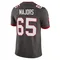 Men's Jake Majors Tampa Bay Buccaneers Pewter Alternate Vapor Jersey - Limited