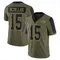 Men's Jalen McMillan Tampa Bay Buccaneers 2021 Salute To Service Jersey - Limited Olive