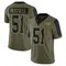 Men's J.J. Russell Tampa Bay Buccaneers 2021 Salute To Service Jersey - Limited Olive