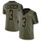 Men's Jordan Whitehead Tampa Bay Buccaneers 2021 Salute To Service Jersey - Limited Olive