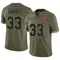 Men's Jose Ramirez Tampa Bay Buccaneers 2022 Salute To Service Jersey - Limited Olive