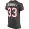 Men's Jose Ramirez Tampa Bay Buccaneers Pewter Alternate Vapor Jersey - Elite