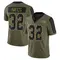 Men's Josh Hayes Tampa Bay Buccaneers 2021 Salute To Service Jersey - Limited Olive