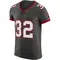 Men's Josh Hayes Tampa Bay Buccaneers Pewter Alternate Vapor Jersey - Elite