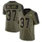 Men's Josh Williams Tampa Bay Buccaneers 2021 Salute To Service Jersey - Limited Olive