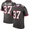 Men's Josh Williams Tampa Bay Buccaneers Pewter Alternate Jersey - Legend Big & Tall