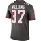 Men's Josh Williams Tampa Bay Buccaneers Pewter Alternate Jersey - Legend Big & Tall