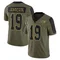 Men's Kameron Johnson Tampa Bay Buccaneers 2021 Salute To Service Jersey - Limited Olive