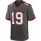 Men's Kameron Johnson Tampa Bay Buccaneers Pewter Alternate Jersey - Game
