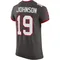 Men's Kameron Johnson Tampa Bay Buccaneers Pewter Alternate Vapor Jersey - Elite
