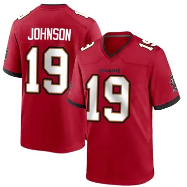 Men's Kameron Johnson Tampa Bay Buccaneers Team Color Jersey - Game Red