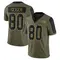 Men's Kaylon Geiger Tampa Bay Buccaneers 2021 Salute To Service Jersey - Limited Olive
