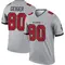Men's Kaylon Geiger Tampa Bay Buccaneers Inverted Jersey - Legend Gray Big & Tall