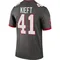 Men's Ko Kieft Tampa Bay Buccaneers Pewter Alternate Jersey - Legend Big & Tall