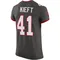 Men's Ko Kieft Tampa Bay Buccaneers Pewter Alternate Vapor Jersey - Elite