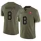 Men's Kyle Rudolph Tampa Bay Buccaneers 2022 Salute To Service Jersey - Limited Olive
