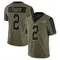Men's Kyle Trask Tampa Bay Buccaneers 2021 Salute To Service Jersey - Limited Olive
