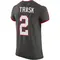 Men's Kyle Trask Tampa Bay Buccaneers Pewter Alternate Vapor Jersey - Elite