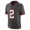 Men's Kyle Trask Tampa Bay Buccaneers Pewter Alternate Vapor Jersey - Limited