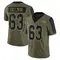Men's Lee Roy Selmon Tampa Bay Buccaneers 2021 Salute To Service Jersey - Limited Olive