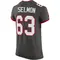 Men's Lee Roy Selmon Tampa Bay Buccaneers Pewter Alternate Vapor Jersey - Elite
