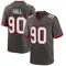 Men's Logan Hall Tampa Bay Buccaneers Pewter Alternate Jersey - Game