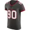 Men's Logan Hall Tampa Bay Buccaneers Pewter Alternate Vapor Jersey - Elite