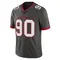 Men's Logan Hall Tampa Bay Buccaneers Pewter Alternate Vapor Jersey - Limited