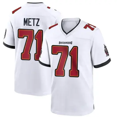 Men's Lorenz Metz Tampa Bay Buccaneers Jersey - Game White