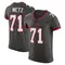 Men's Lorenz Metz Tampa Bay Buccaneers Pewter Alternate Vapor Jersey - Elite