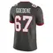 Men's Luke Goedeke Tampa Bay Buccaneers Pewter Alternate Vapor Jersey - Limited