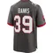 Men's Marcus Banks Tampa Bay Buccaneers Pewter Alternate Jersey - Game