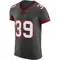 Men's Marcus Banks Tampa Bay Buccaneers Pewter Alternate Vapor Jersey - Elite