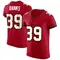 Men's Marcus Banks Tampa Bay Buccaneers Vapor Jersey - Elite Red