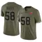 Men's Markees Watts Tampa Bay Buccaneers 2022 Salute To Service Jersey - Limited Olive