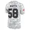 Men's Markees Watts Tampa Bay Buccaneers 2024 Salute to Service Jersey - Limited Arctic Camo