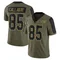 Men's Marquez Callaway Tampa Bay Buccaneers 2021 Salute To Service Jersey - Limited Olive