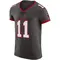 Men's Michael Pratt Tampa Bay Buccaneers Pewter Alternate Vapor Jersey - Elite