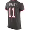 Men's Michael Pratt Tampa Bay Buccaneers Pewter Alternate Vapor Jersey - Elite