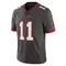 Men's Michael Pratt Tampa Bay Buccaneers Pewter Alternate Vapor Jersey - Limited