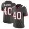 Men's Mike Alstott Tampa Bay Buccaneers Pewter Alternate Vapor Jersey - Limited