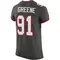 Men's Mike Greene Tampa Bay Buccaneers Pewter Alternate Vapor Jersey - Elite