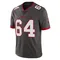 Men's Nash Hutmacher Tampa Bay Buccaneers Pewter Alternate Vapor Jersey - Limited