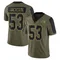 Men's Nick Jackson Tampa Bay Buccaneers 2021 Salute To Service Jersey - Limited Olive