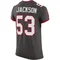 Men's Nick Jackson Tampa Bay Buccaneers Pewter Alternate Vapor Jersey - Elite