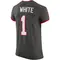 Men's Rachaad White Tampa Bay Buccaneers Pewter Alternate Vapor Jersey - Elite