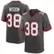 Men's Rashad Wisdom Tampa Bay Buccaneers Pewter Alternate Jersey - Game